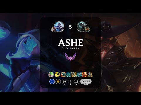 Ashe ADC vs Senna - EUW Master Patch 13.5