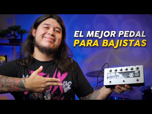 Vídeo relacionado con 1. Procesador multiefectos para bajo: reducción de ruido, sonido de alta claridad para pedal de efectos de procesamiento digital de estudio y escenario
