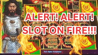 Las Vegas slot on FIRE! SUPER HOT PHOENIX LINK SLOT!!! HUGE WIN!!!
