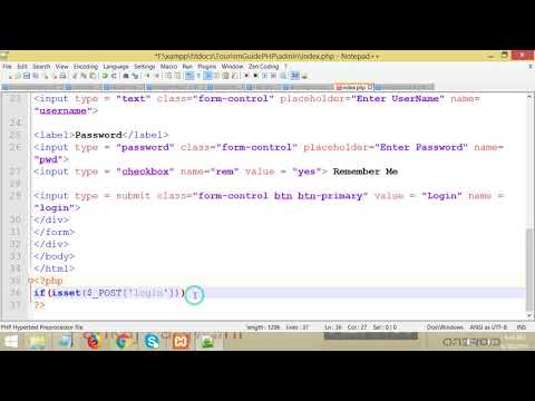 Tourism Guide Project PHP MYSQL Part 11 | By Pankaj Panjwani