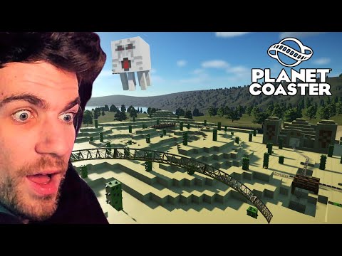 Discover Mind-Blowing Cube Park! 🤯🎢- Planet Coaster