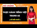 Thực hành tiếng Việt trang 62 Tập 2 Ngữ văn 7 Cánh diều