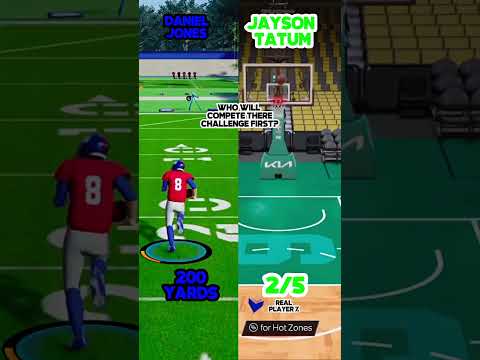 Daniel Jones Vs Jayson Tatum: Skills Challenge