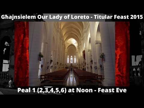 Mota 1 ta' 12:00pm (2015 - 2,3,4,5,6) - Għajnsielem Madonna ta' Loreto - Festa Titulari - 5 Qniepen