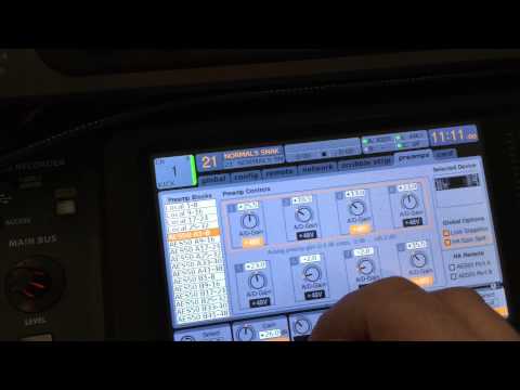 X32 Rack head amp split