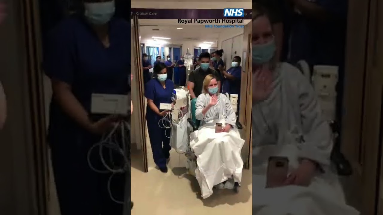 Heart transplant patient leaves critical care