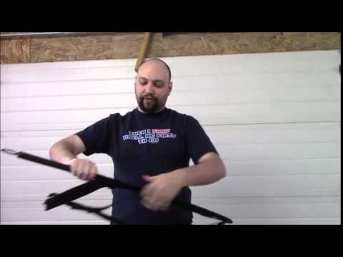 Cold Steel Chinese War Sword Machete - 97TCSMS - Full review and Demo