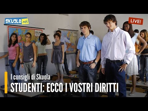Studenti, ecco quali sono i vostri diritti!