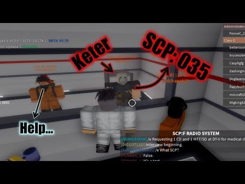 Roblox SCP: 035 Testing  (Game Link in Disc)