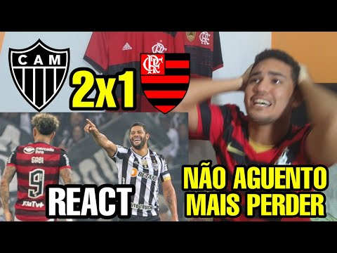 REACT ATLÉTICO-MG 2 X 1 FLAMENGO - REAÇÕES E MELHORES MOMENTOS COPA DO BRASIL