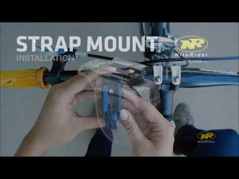 NiteRider Handlebar Strap Mounting