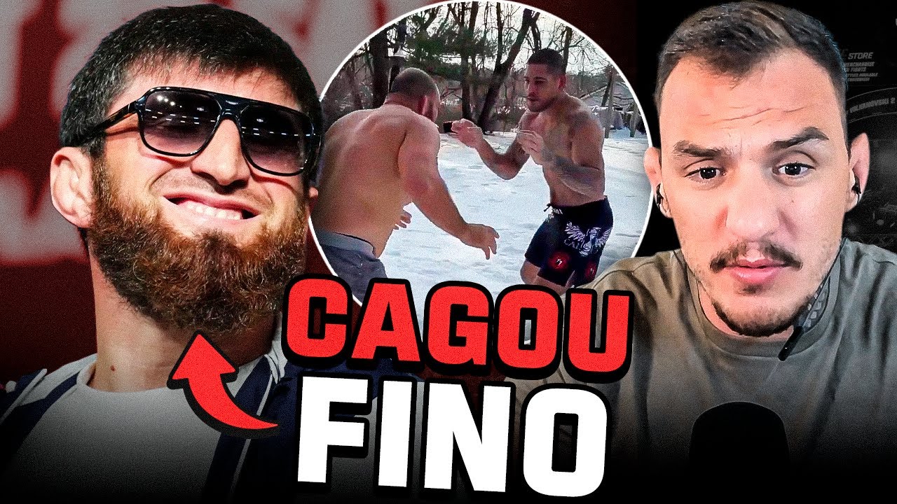 PEIDOU JÁ ?! Poatan assusta Ankalaev com vídeo de treino!!! (MUTUCA!?)