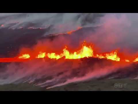 WATCH: Lava spews from Fagradalsfjall volcano in Iceland