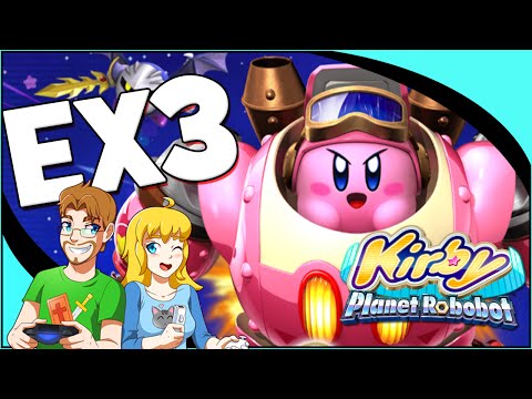 Kirby Planet Robobot 3DS Walkthrough Extra Levels Part 3 Final Bonus Stages