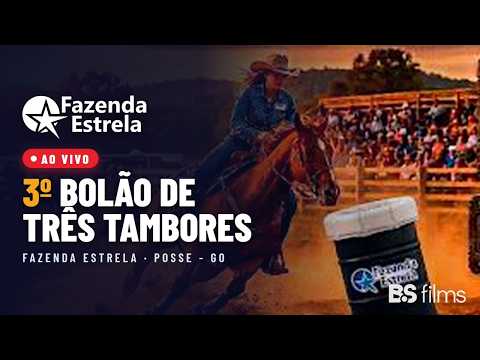 🔴 AO VIVO | 3º Bolão de Três Tambores – Fazenda Estrela | Posse-GO