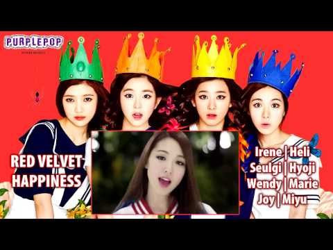 [PurplePop] Red Velvet - Happiness (Group 1)
