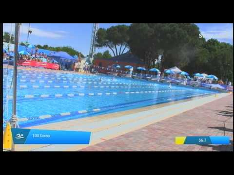 Serie 2 dei 100 Dorso  Assoluti Femmine Master - 14 Memorial Andrea Bettiol