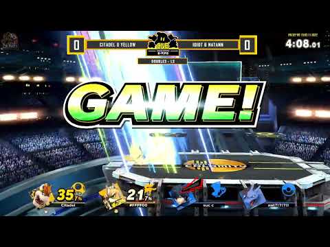 CN:B #344 - SSBU Doubles - Losers Semis - Citadel & Yellow vs. Idiot & Natann