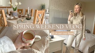 HELLO SPRING | spend a weekend at home with me 🌷
