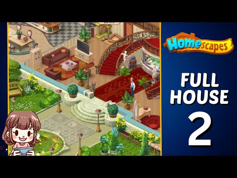 Homescapes Full Completed House 2 Story Gameplay Part 1