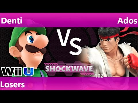 SW 102 - TLOC | Denti (Luigi, Cloud) vs Ados (Ryu) Losers - Smash 4