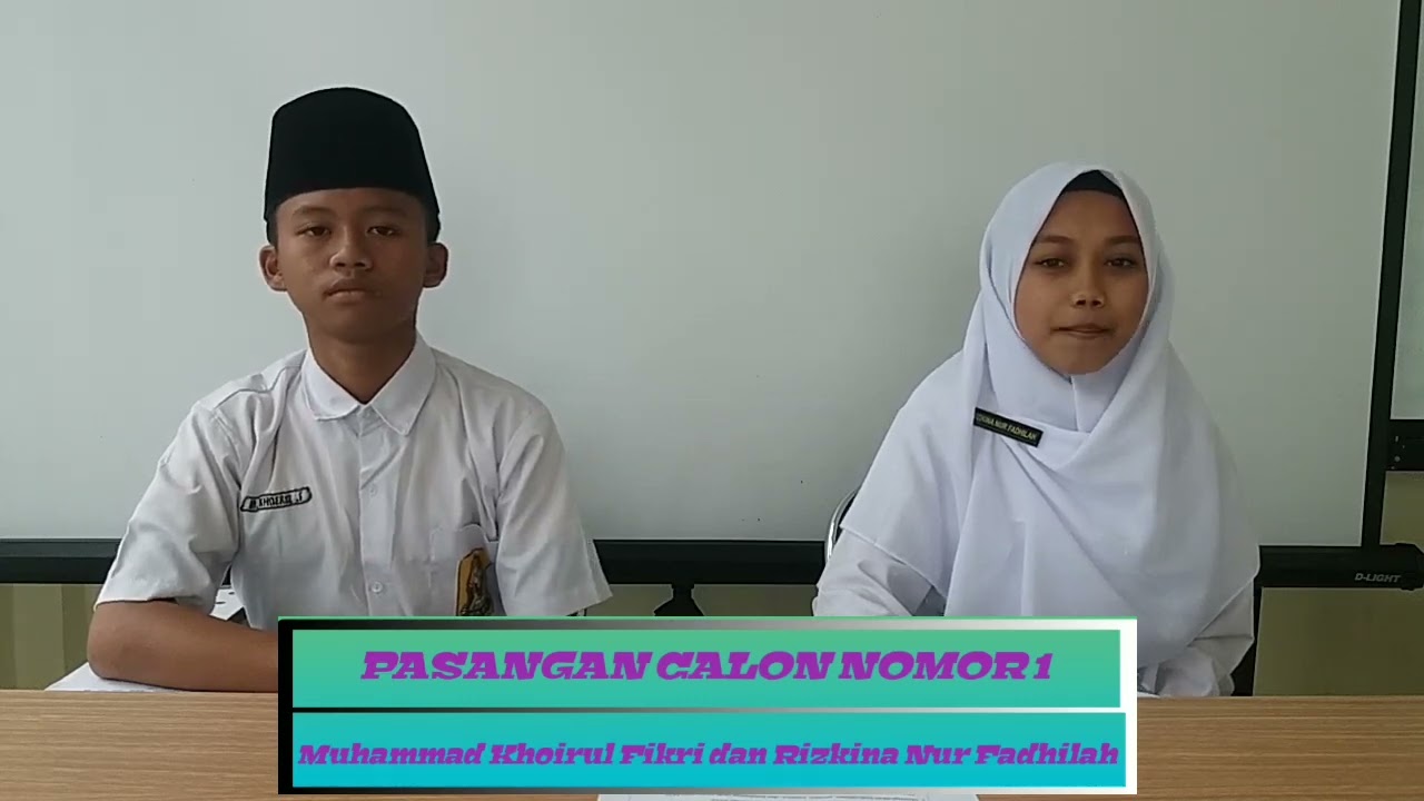 PEMAPARAN VISI MISI REORGANISASI OSIS MTs DARUSSA'ADAH MASA BAKTI 2020 - 2021