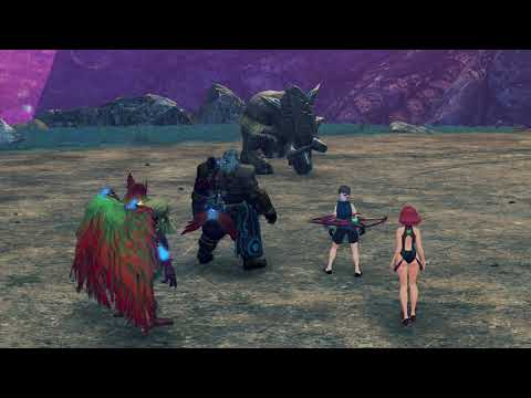 Xenoblade Chronicles 2 Swimsuit Edition Cutscene 038 - Rex Learns a New Trick