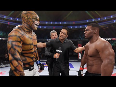 Mike Tyson vs. The Thing - EA Sports UFC 2 - Epic Fight 🥊