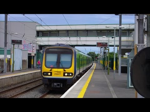 Irish Rail 29000 class DMU 29407 - Howth Junction Station