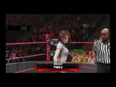 WWE 2K19 Haku VS Mandy Rose Copy