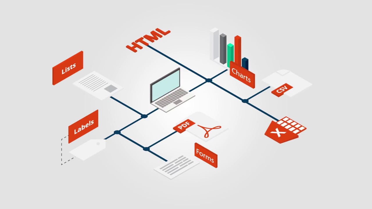 DataFlex Reports - Motion Graphic