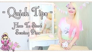 How To Store Pins Cutely - Quick Tips - Violet LeBeaux