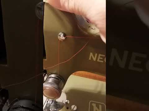 Necchi BU Mira sewing machine Threading https://tumorfarmer.blogspot.com/