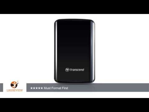 Transcend StoreJet 25D2 500 GB External Hard Drive - Black TS500GSJ25D2 | Review/Test