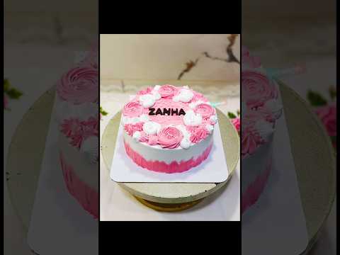 Simple cake design 🔥 easy decoration  #shortsfeed #trending #cake #shorts #decoration #reels #song