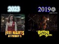 Five Nights At Freddy S Movie Trailer Vs The Banana Splits Movie Trailer Comparison
