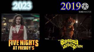 Five Nights At Freddy’s movie trailer vs The Ban