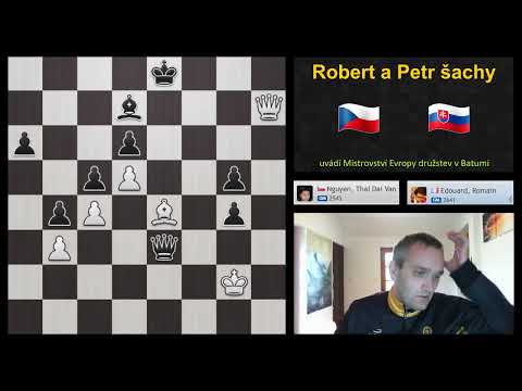 Poslední 9.kolo Mistrovství Evropy Batumi 2019, komentuje Štěpán Žilka.