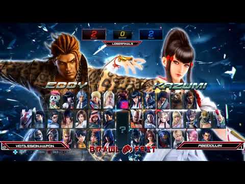 [ BrawlFest 2017 10.29.17 ] Tekken 7 LoserFinals HOT|LEGION.Hapon Vs PBE|Doujin