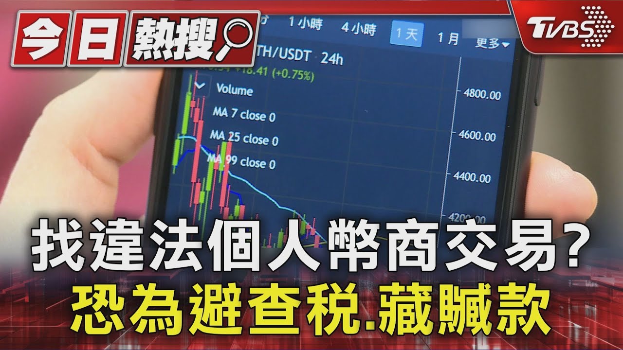 找違法個人幣商交易? 恐為避查稅、藏贓款