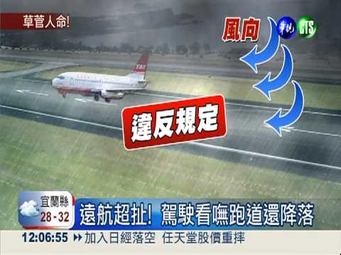 復興航空好扯! 2月2起誤觸逃生梯