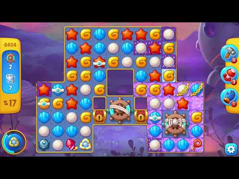 [FISHDOM Walkthrough] Level 6454 (Qua màn - Fishdom)