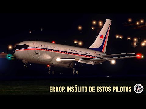 Boeing 737 vuela directo hacia la montaña - Vuelo 204 de China Airlines