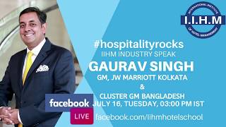  Mr Gaurav Singh | JW Marriott Kolkata | Part 1