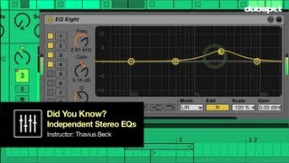 Ableton Live Tips w/ Thavius Beck Pt 16 - Independent Stereo EQs - 'Did You Know?'