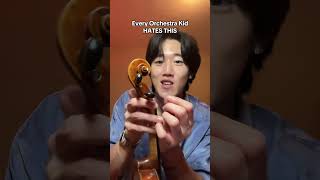 String broke mid audition. They still seated me. 🎻💀 
