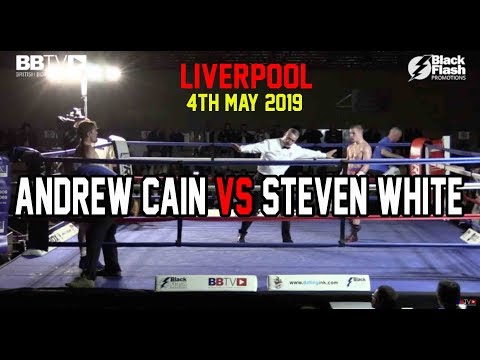PROSPECT ANDREW CAIN (2-0) VS STEVEN WHITE (DEBUT) | BBTV | BLACK FLASH PROMOTIONS LIVERPOOL