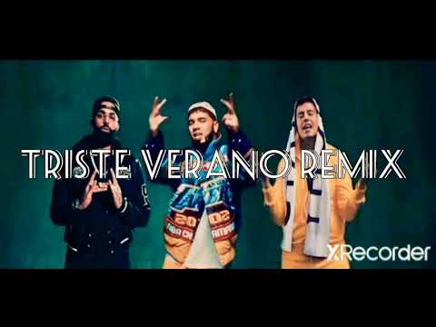 TRISTE VERANO (IA REMIX) DUKI Anuel AA Eladio Carrion