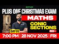 Plus One Maths Conic Sections Xylem Plus One