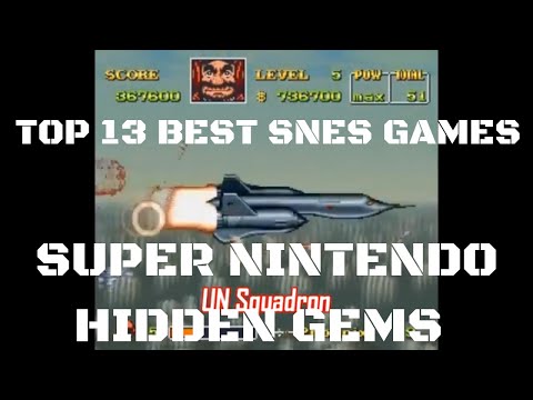 THE BEST TOP 13 SUPER NINTENDO GAMES - HIDDEN OBSCURE GEMS MUST-HAVE